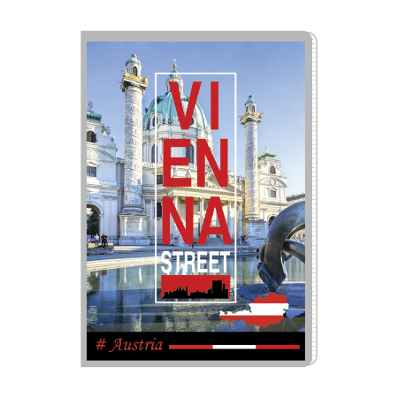 Sveska A4 SK 52L TOWNS COLLECTION