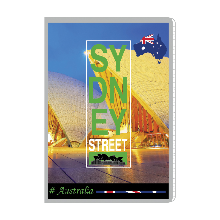 Sveska A4 SK 52L TOWNS COLLECTION