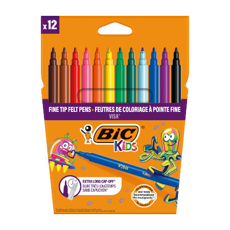 Bic flomasteri Visa 1/12