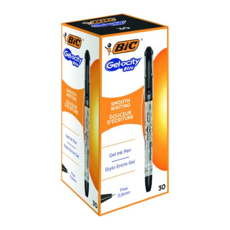 BIC Gelocity stick hemijska olovka crna BX30