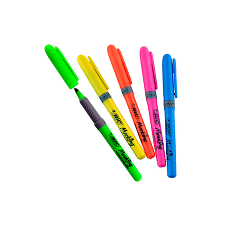Bic highlighter grip zeleni