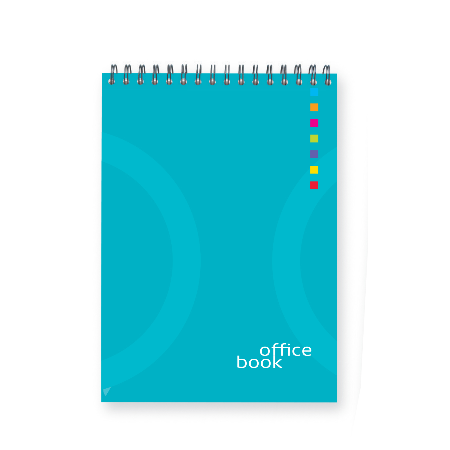 Blok spirala A5 dikto 56 l OFFICE BOOK 