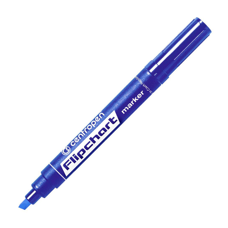 Centropen marker 8560 za flipchart blokove plavi
