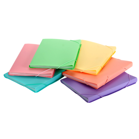Fascikla A4 PVC sa 12 pregrada pastel