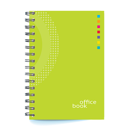 Sveska spirala A4 dikto 56 l OFFICE BOOK