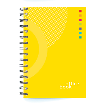 Sveska spirala A4 dikto 56 l OFFICE BOOK